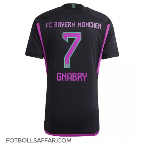 Bayern Munich Serge Gnabry #7 Bortatröja 2023-24 Kortärmad